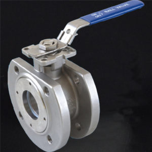 R416 1 Piece WAFER FLANGED BALL VALVE(DIN)