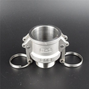 Stainless Steel Cam & Grooves Type B – Male Coupler